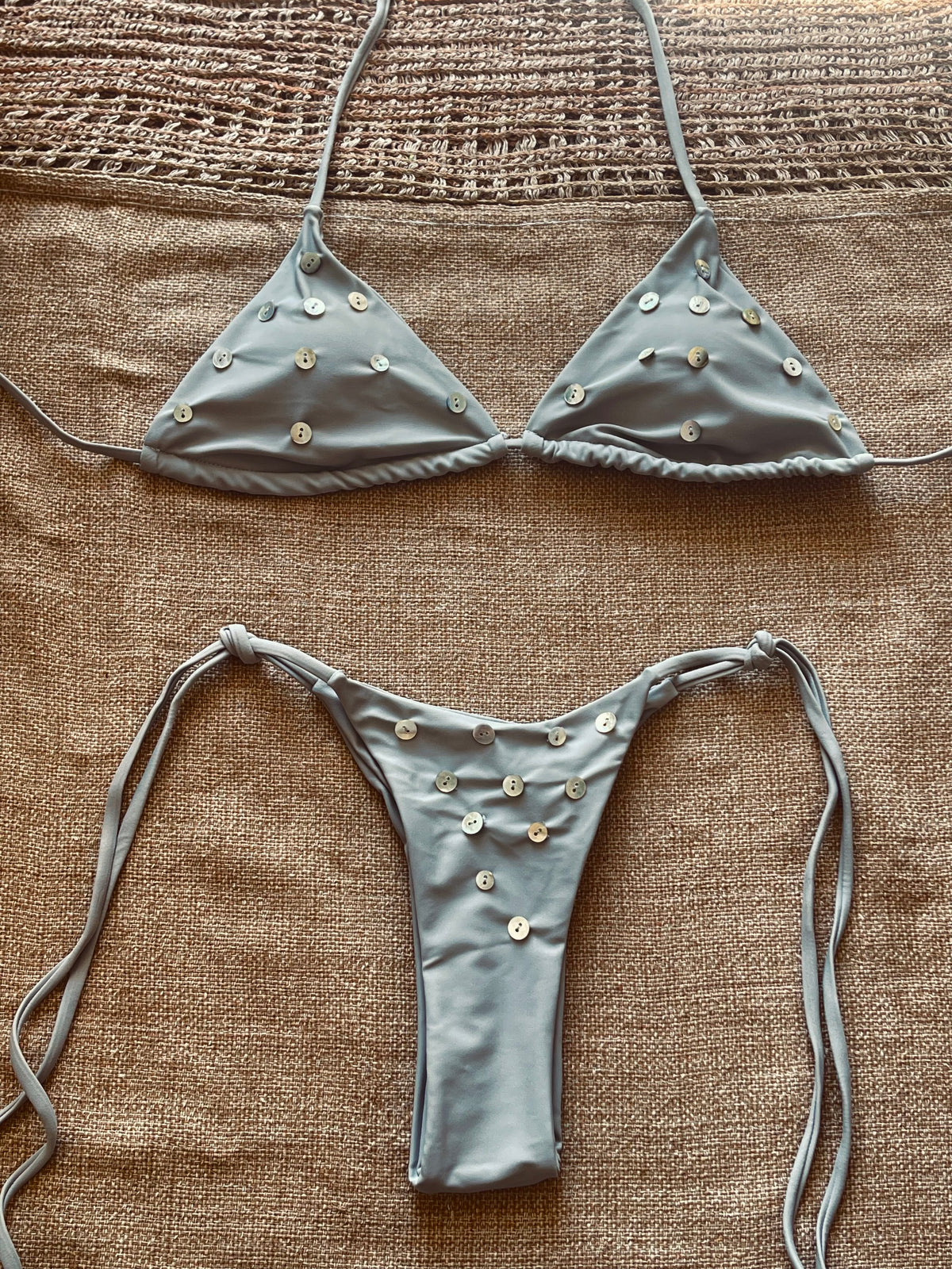 Bikini Nácar Gris