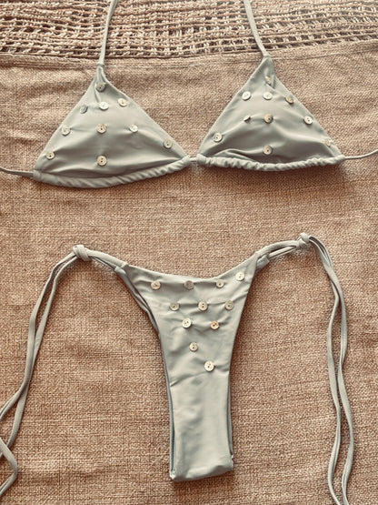 Bikini Nácar Gris